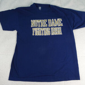 NCAA Notre Dame Fighting Irish Blue T-Shirt XL